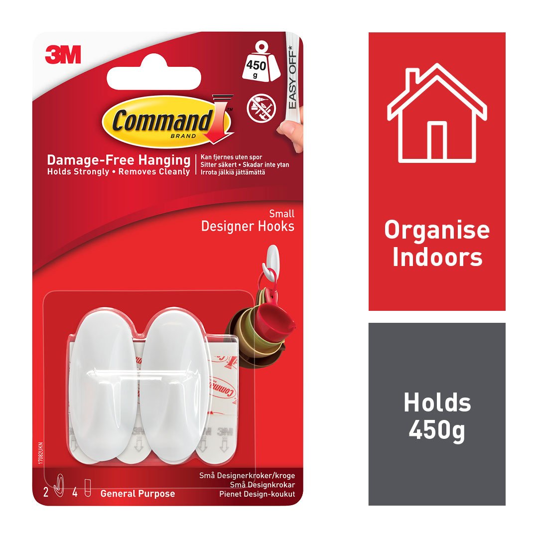 Command™ Medium Wire Hooks 17068