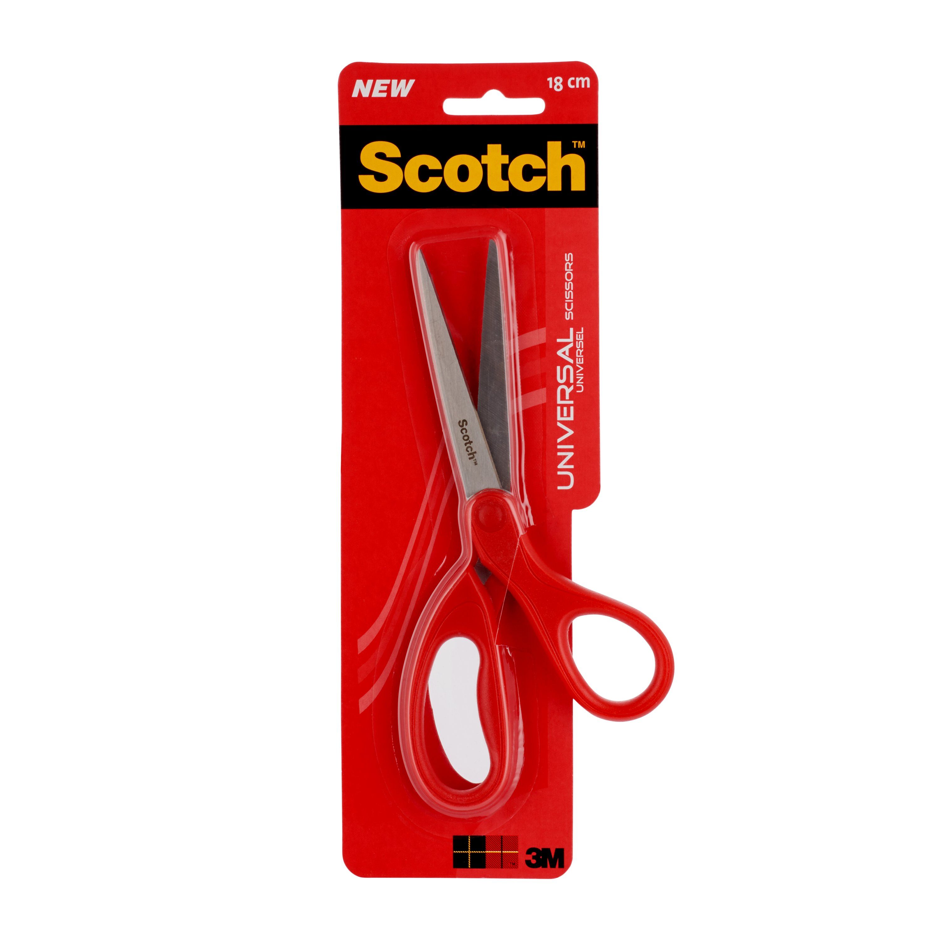 Scotch™ Comfort Scissors Red, 18 cm, 1/Pack