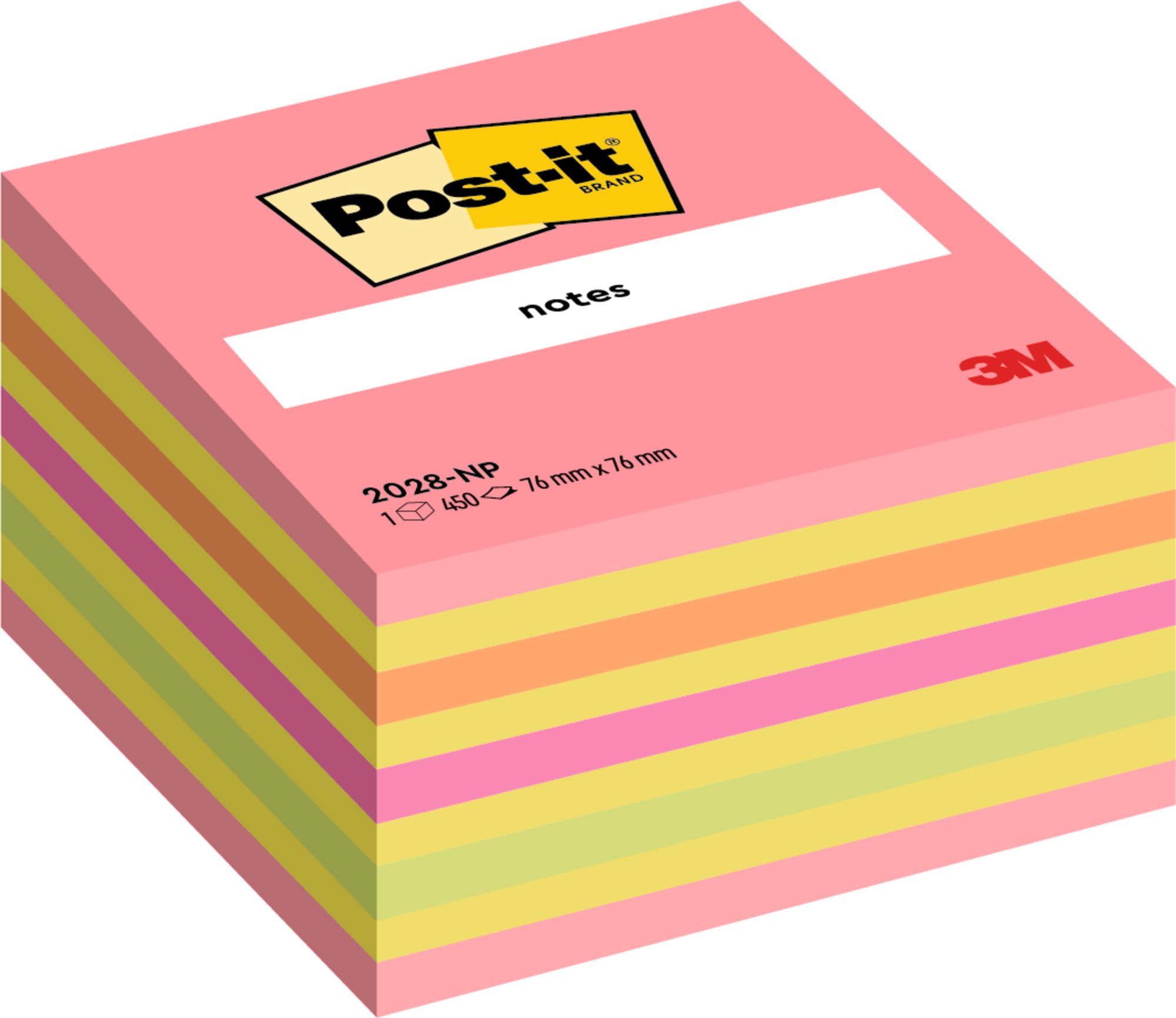 Post-it Notes, Canary Yellow, 76 mm x 76 mm, Promo Pack, 100 Sheets/Pad, 16 + 4 FREE Pads/Pack, Cardboard Pack, 100% PEFC SGSCH-PEFC-COC-110078