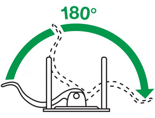 Leitz Lever Arch File A4 Polypropylene 180 50mm Green (Pack 10) - 10151055