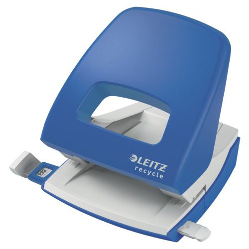 Leitz NeXXt Recycle Hole Punch 30 Sheets Blue - 50030035