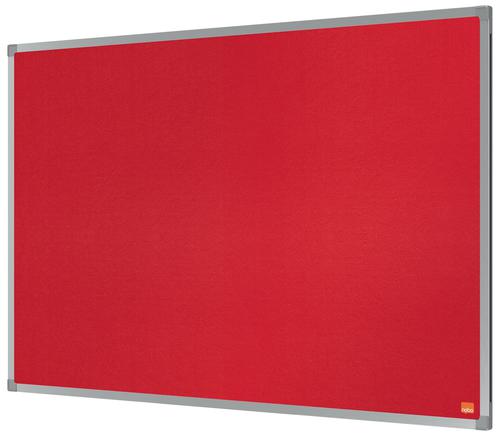 Nobo Essence Felt Notice Board Red 900x600mm - 1904066