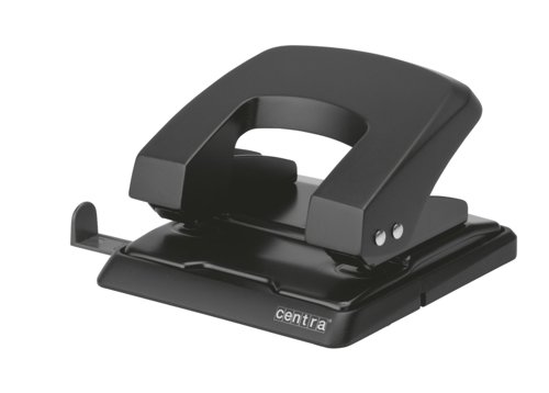 Centra Hole Punch 30 Sheets Black - 623667