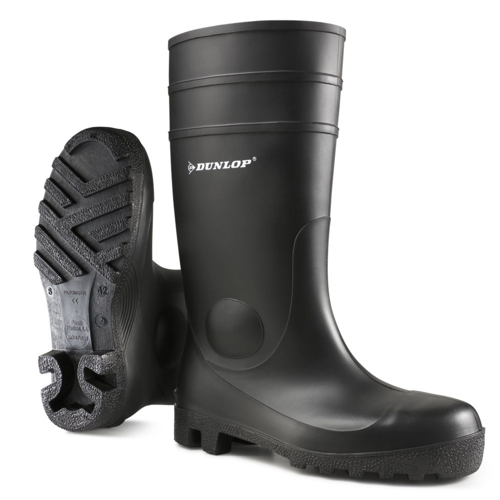 Dunlop Protomaster Full Safety PVC Wellington Black 10