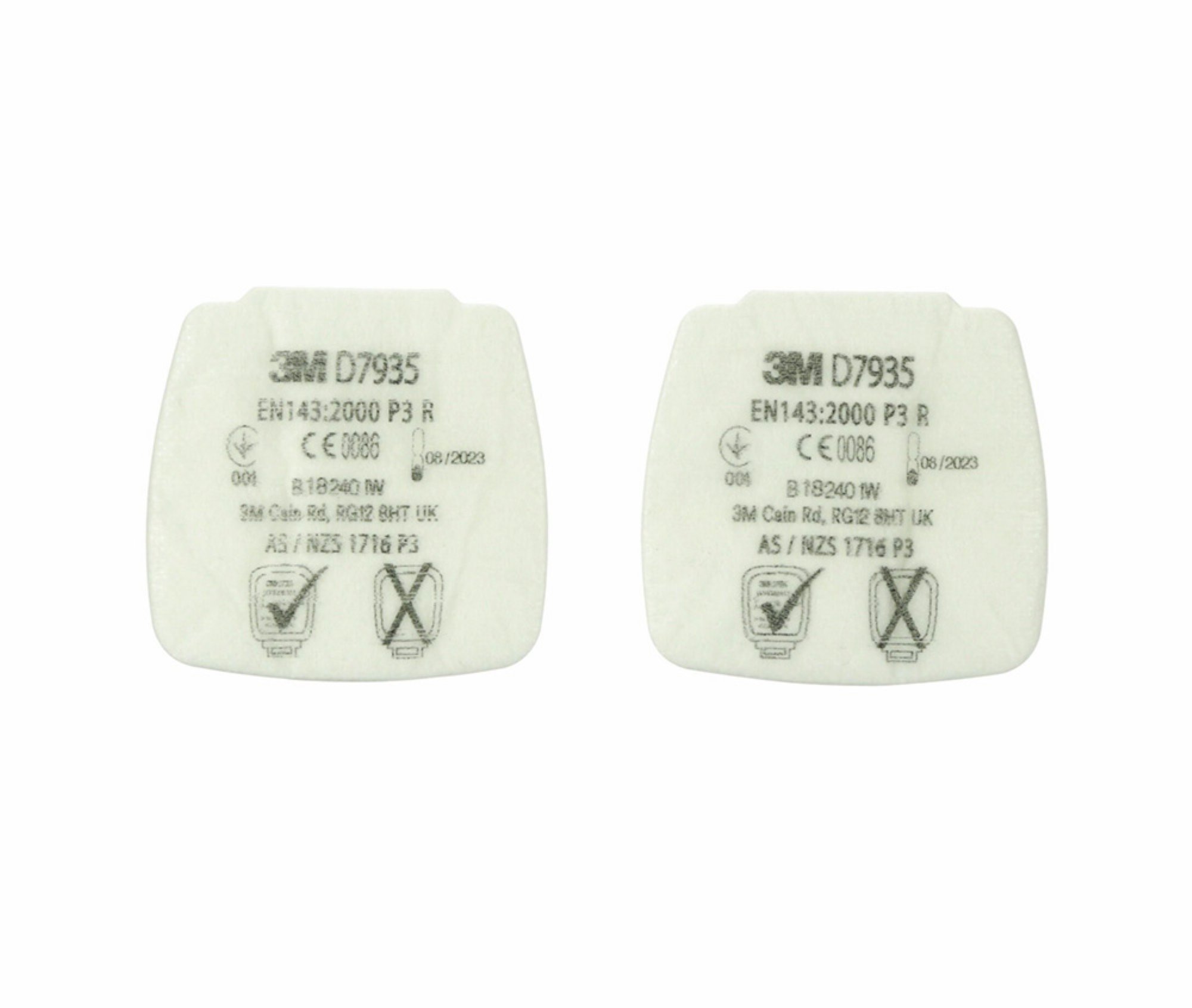 3M D8051 Secure Click A1 Filter Dual Flow