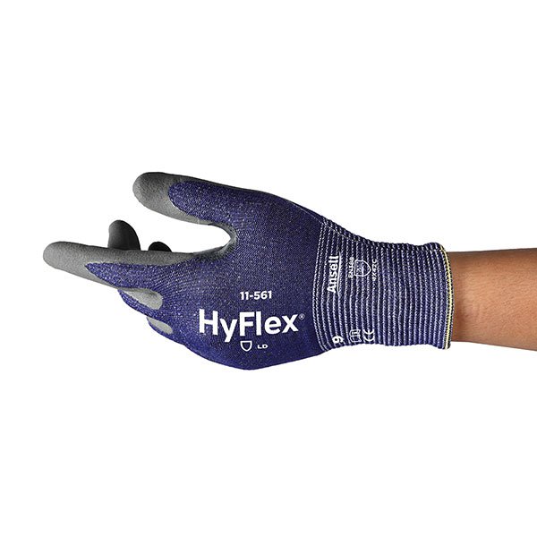 Ansell Hyflex 11-616 Glove Blue L (Pair)
