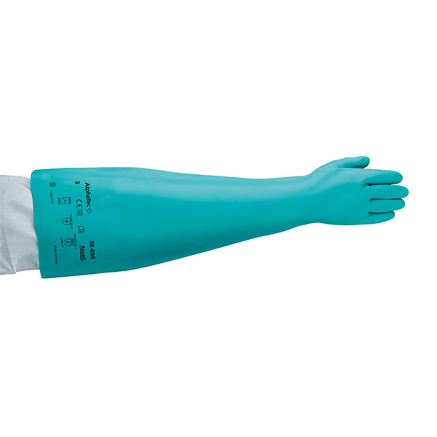 Ansell Alphatec 58-330 Glove Green Size 09 Large (Pack of 12)