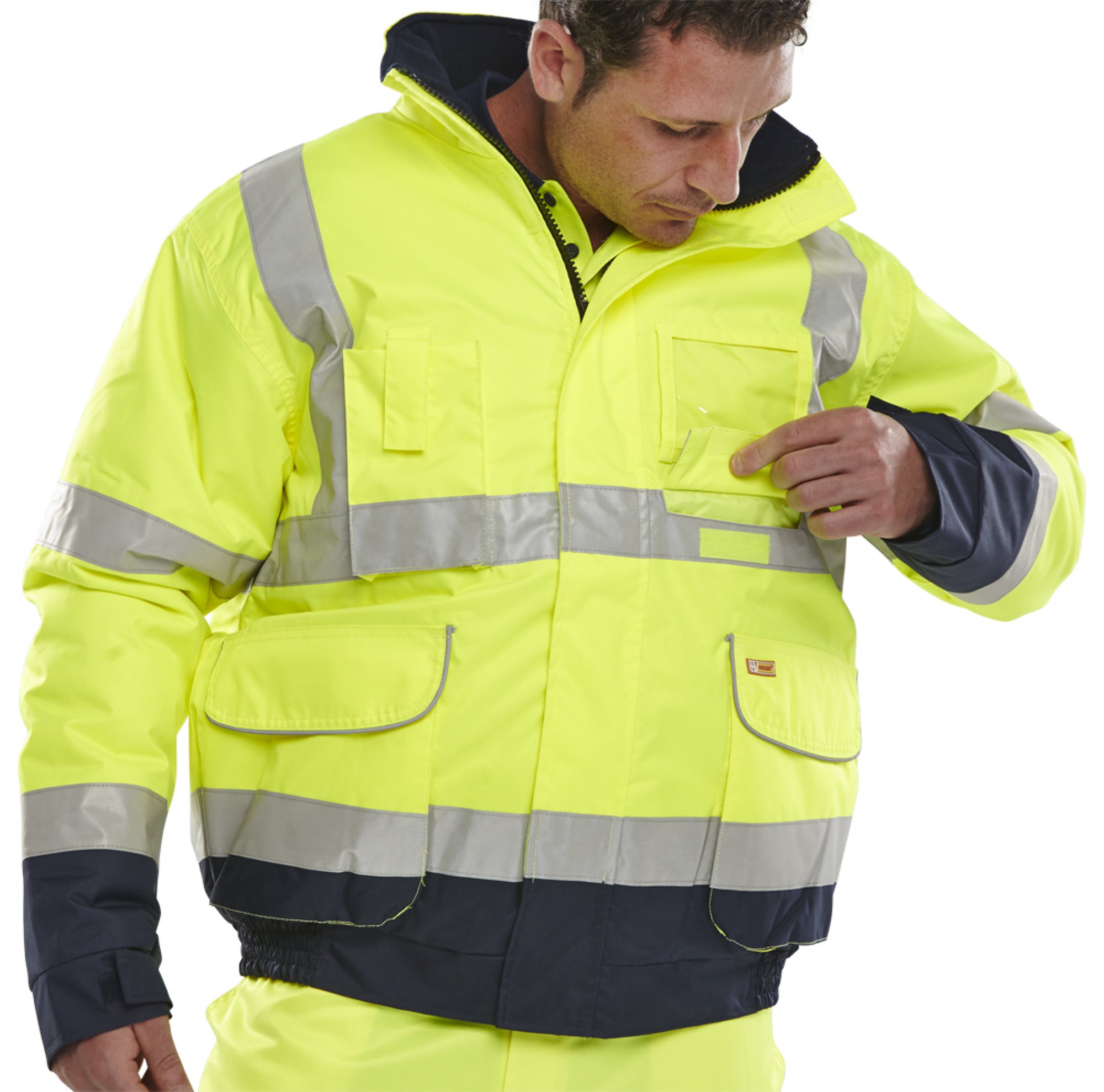 Beeswift High Visibility Super Bomber Ladies Jacket Size 12 Orange