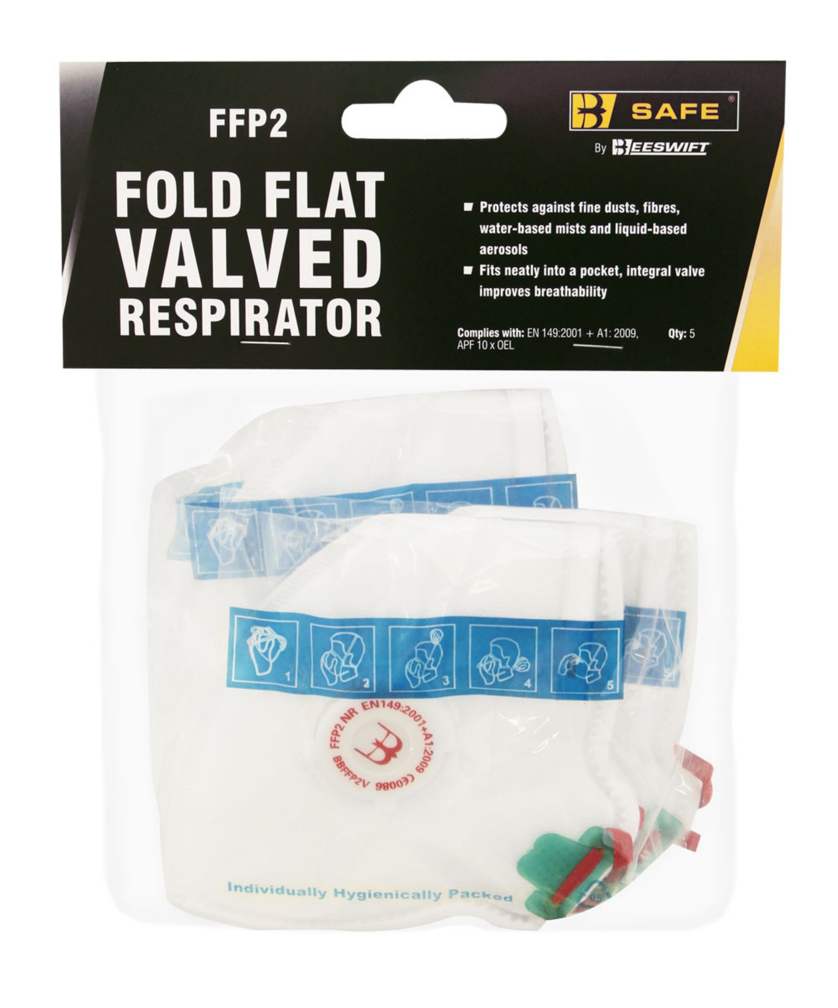 Beeswift HALF MASK RESPIRATOR AND ABEK CARTRIDGES
