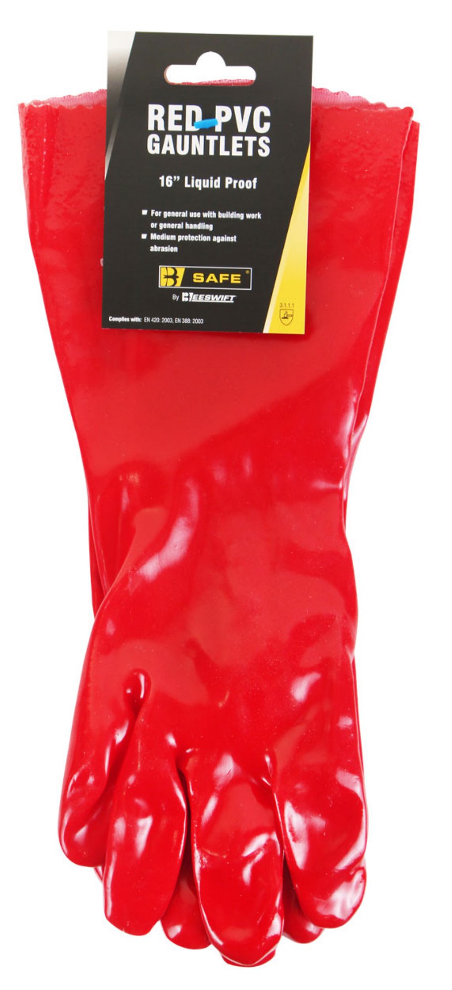 Beeswift 18” NITRILE GAUNTLET GREEN LGE