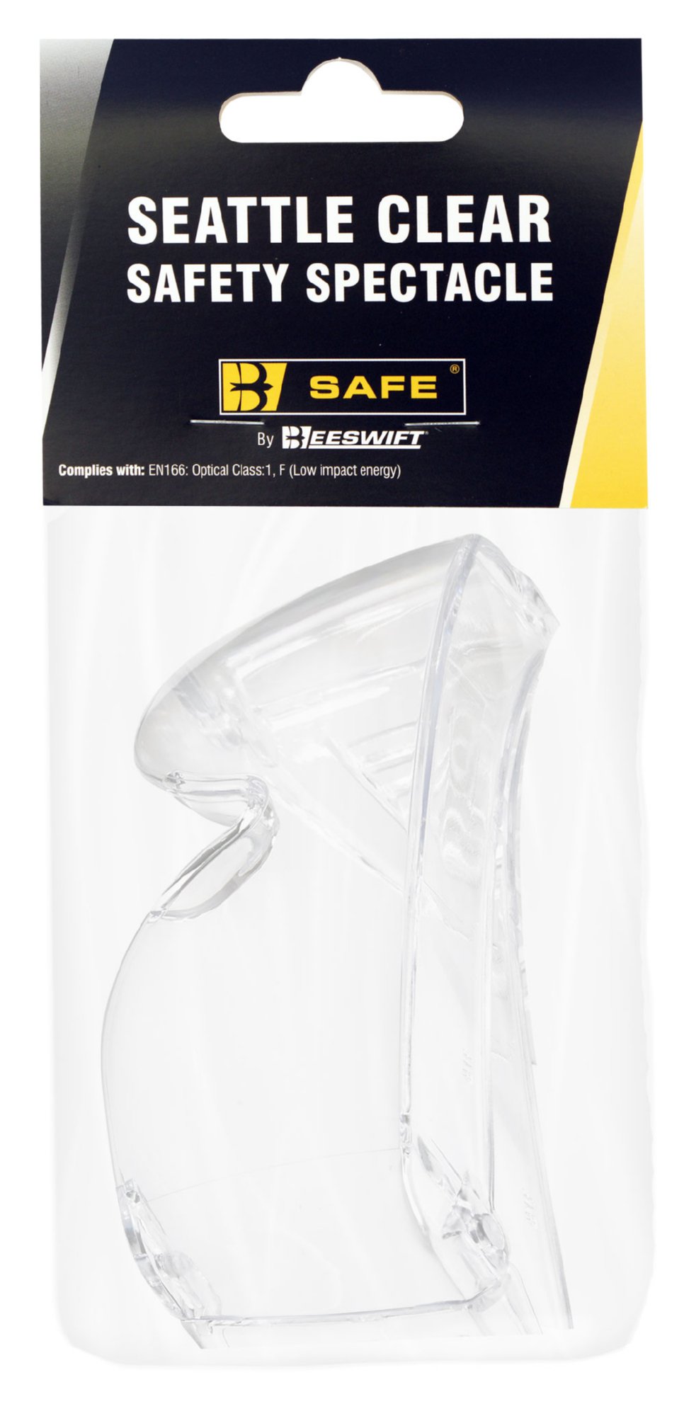 Beeswift Vinyl Disposable Powder Free Gloves Clear Large Pack of 100