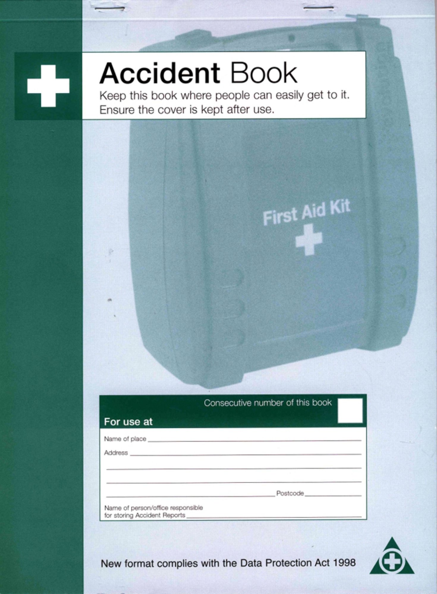 Click Medical Fire Safety Log Book