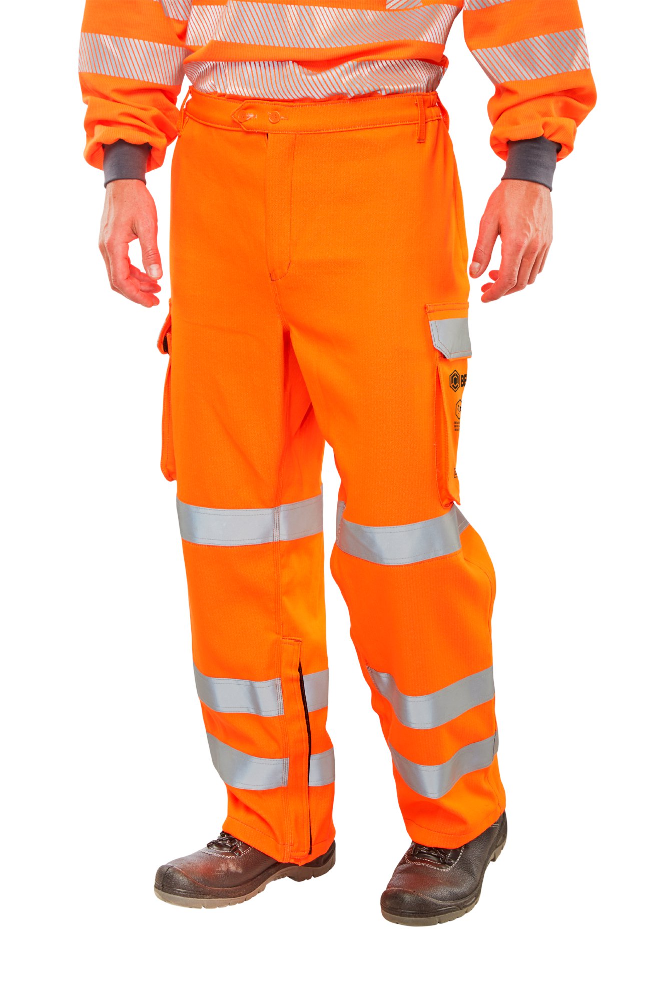 Beeswift Arc Flash GO-RT Coverall Orange 40