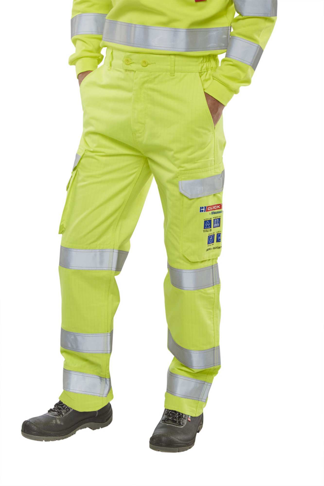Beeswift Arc Flash GO-RTPolo Shirt Orange 4XL