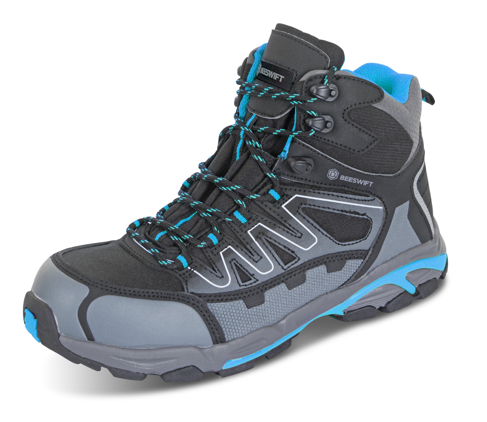 Beeswift Trainer S3 Compatibleosite Blk / Blue / Gy 03 (36) Black / Blue 3