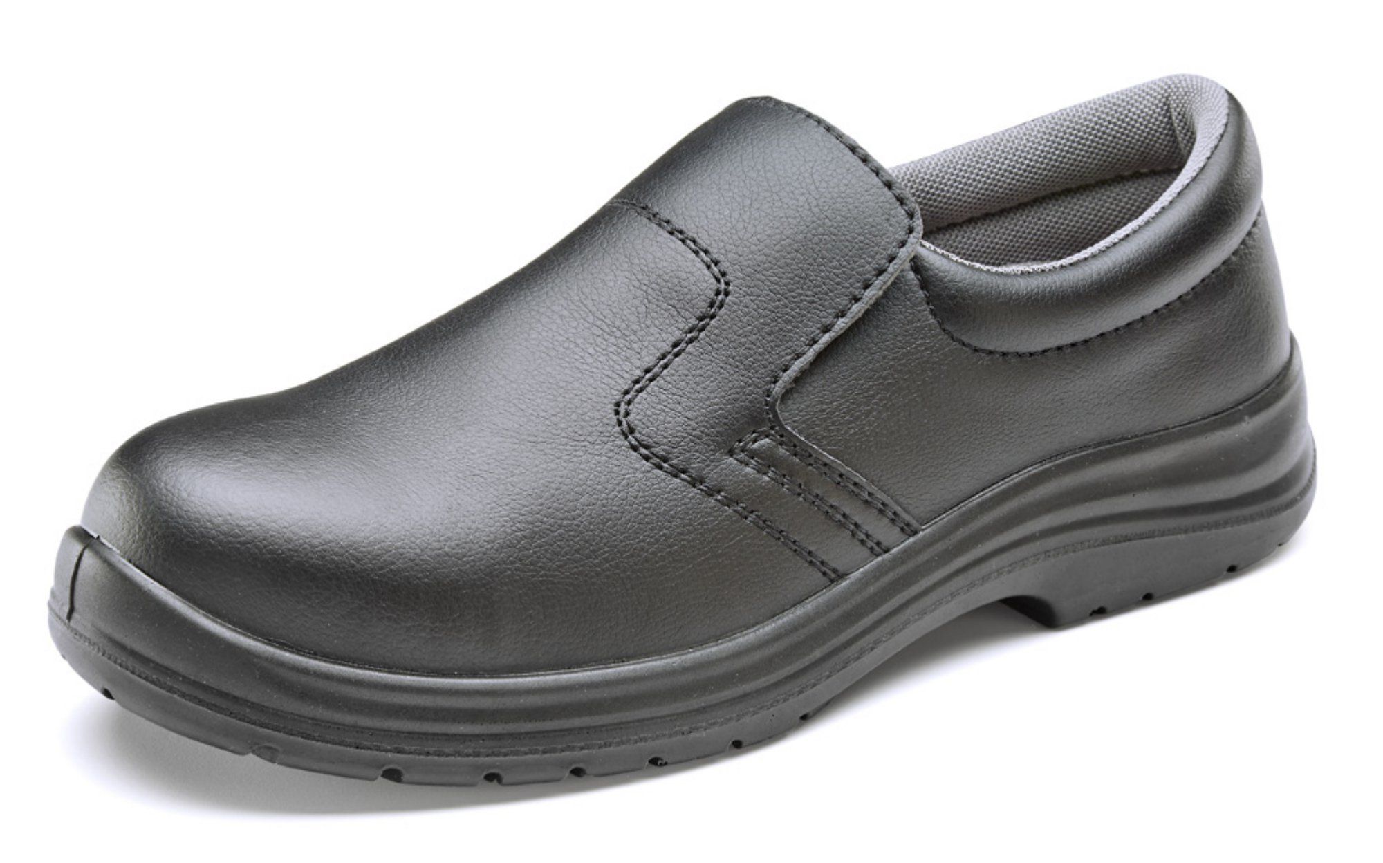 Beeswift Micro-Fibre Tie Shoe S2 White 10