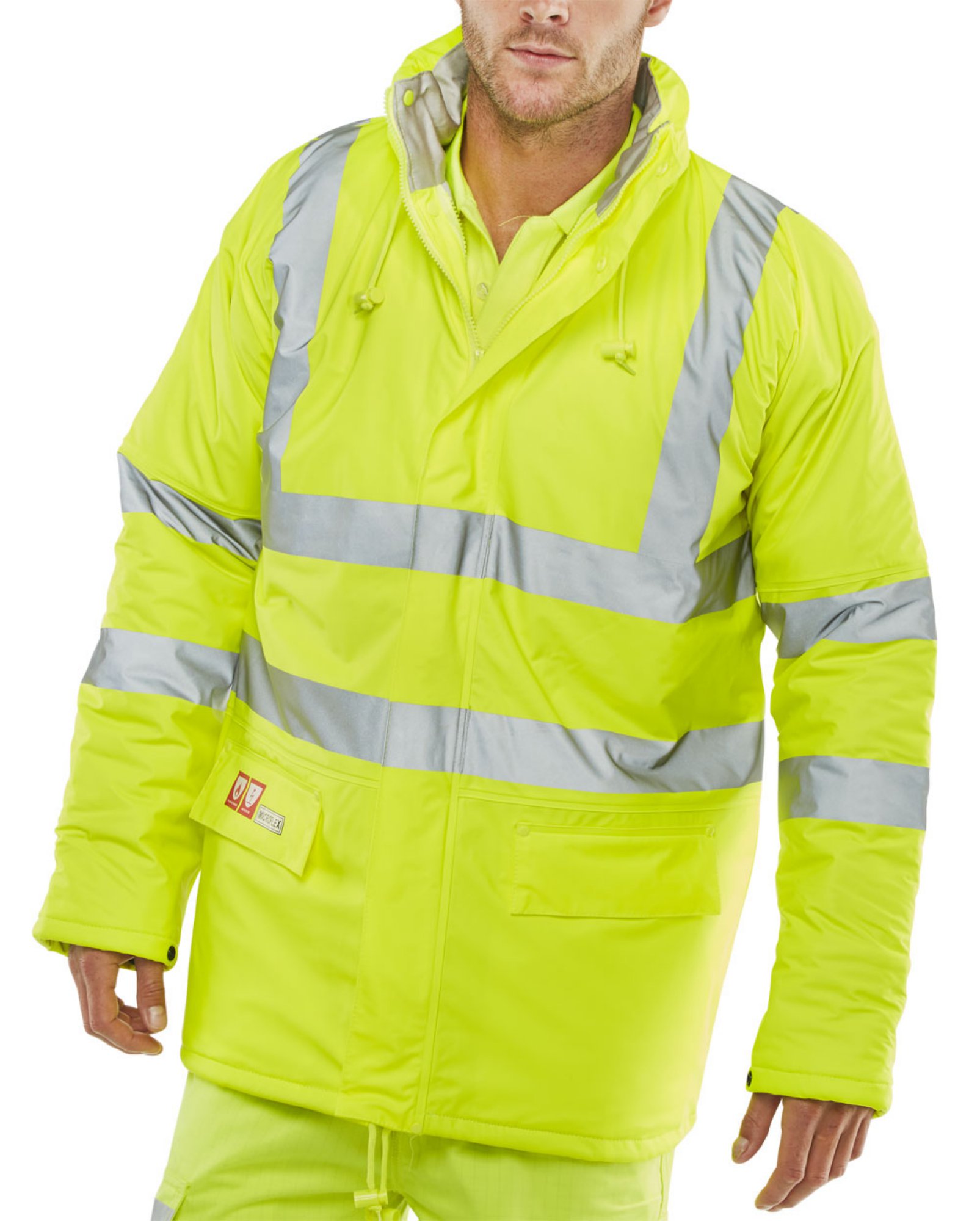 Beeswift Fire Retardant Anti-Static Trousers Saturn Yellow L