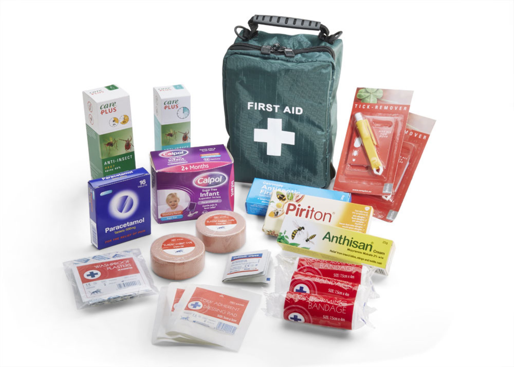 Click Medical Medical Travel Essentials First Aid Kit