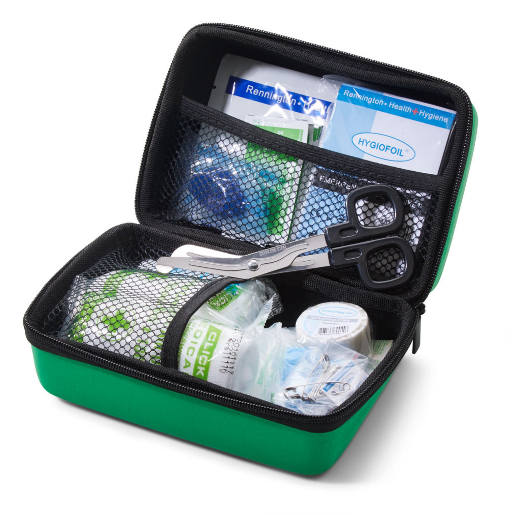 Click Medical Bs8599-1 Small First Aid Kit In Medium Feva Case
