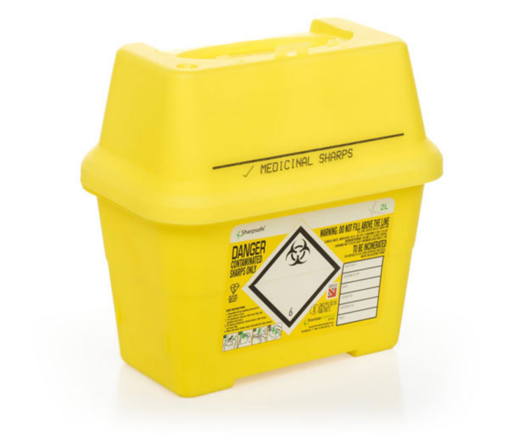 Sharpsafe Sharps Bin 24Ltr