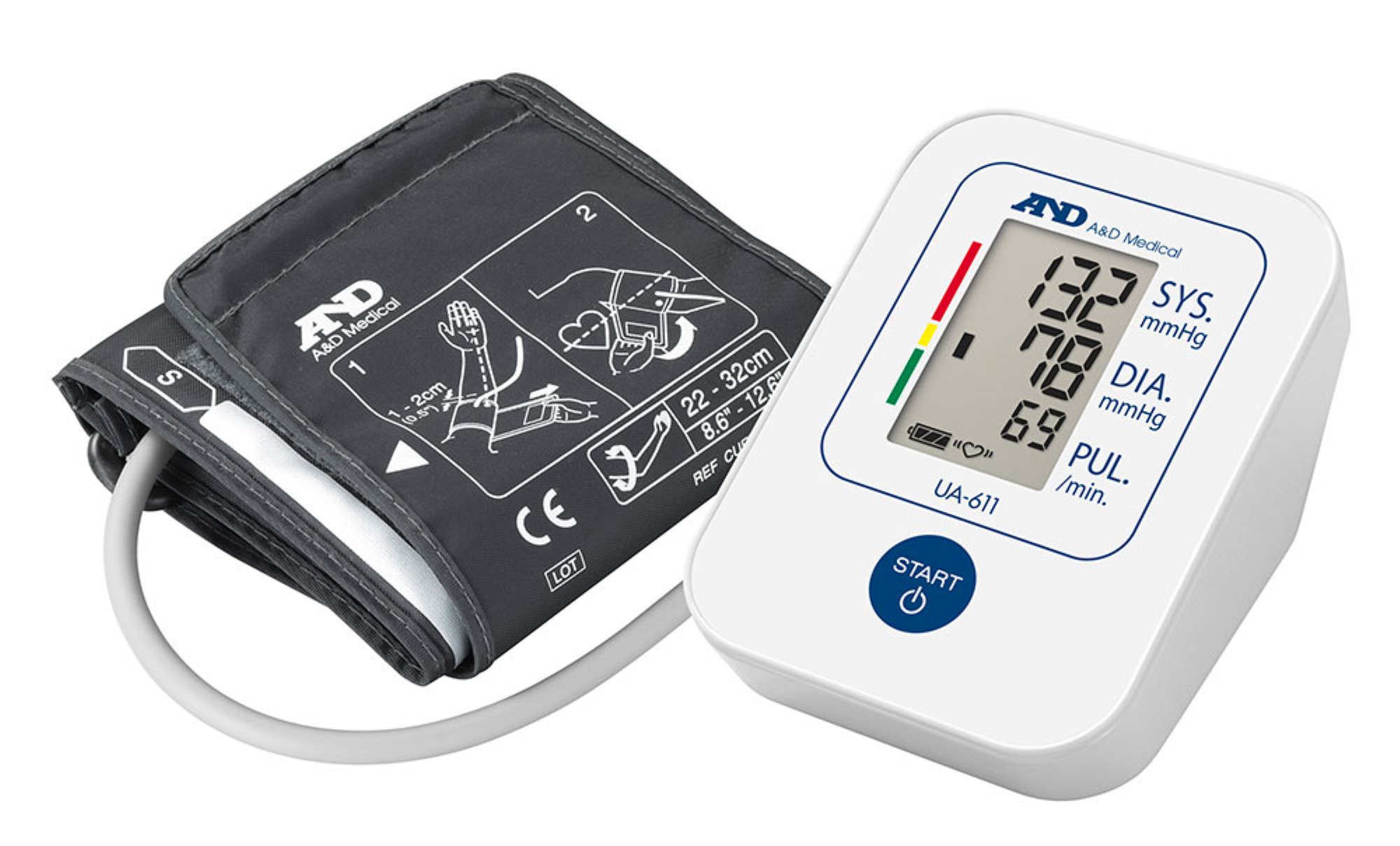 Click Medical Wrist Blood Pressure Monitor