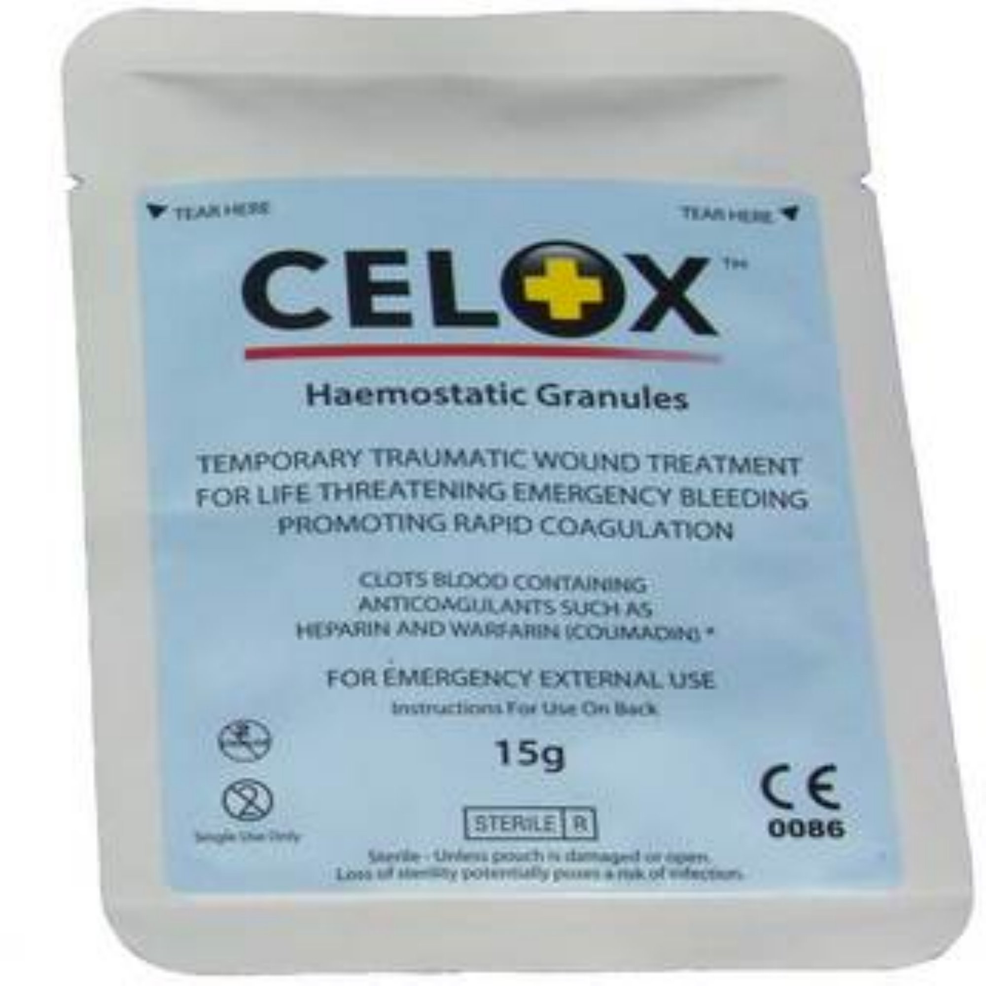 CeloxCelox Haemostatic Gauze Roll 56G 7.6X3cm