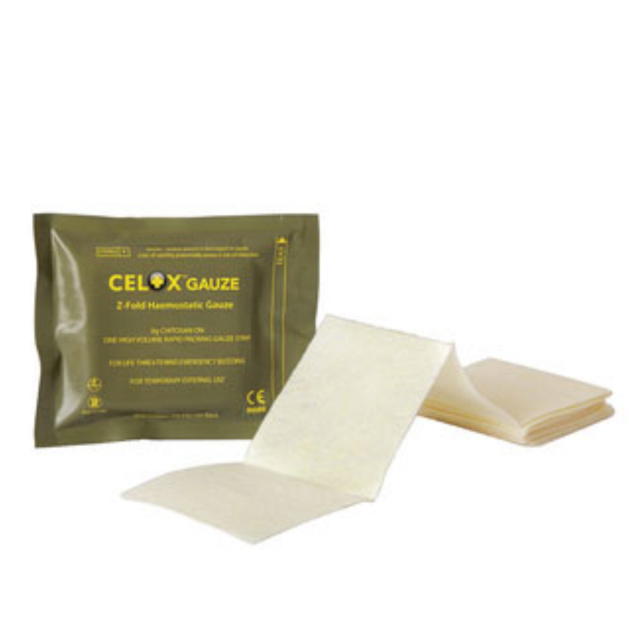 CeloxCelox Rapid Haemostatic Gauze Z-Fold