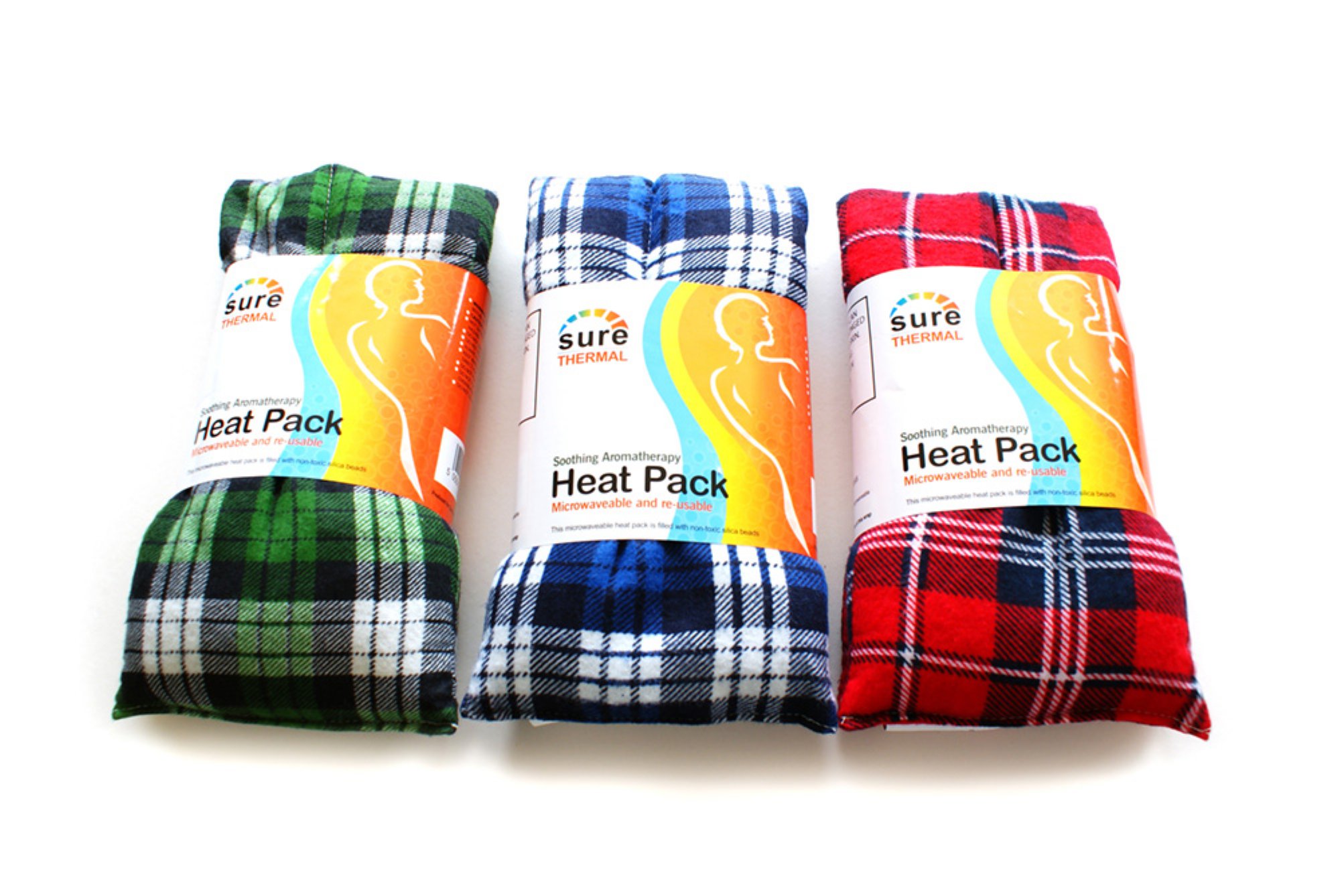 Click Medical Sure Thermal Heat Pack Fleece Assorted (Pack of 6)