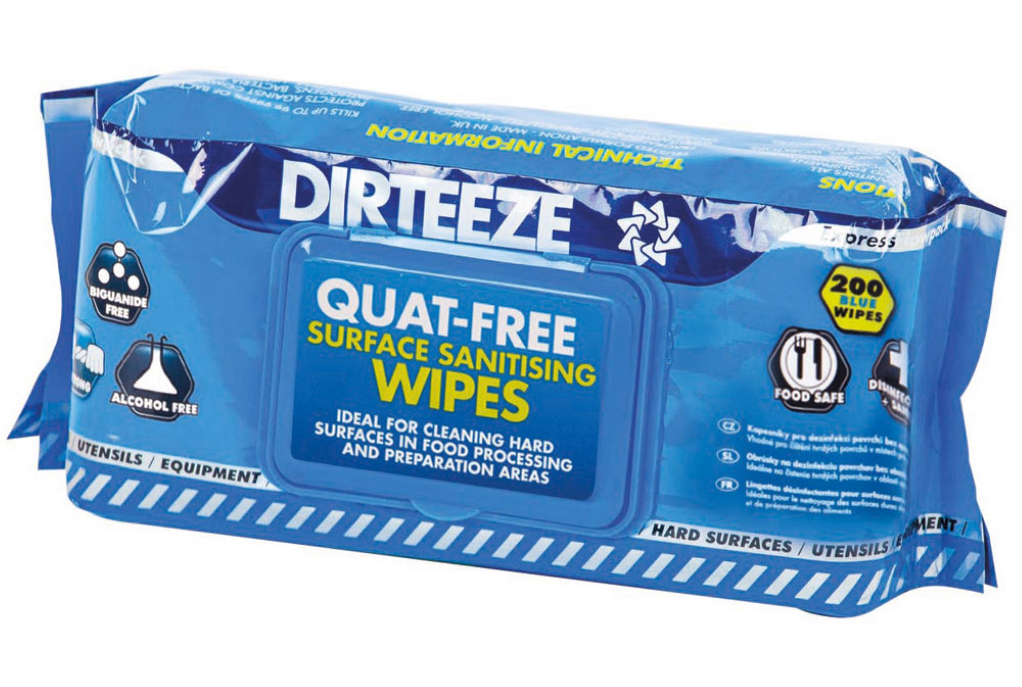 Dirteeze Anti-Bacterial Wipes (Jumbo Cannister)