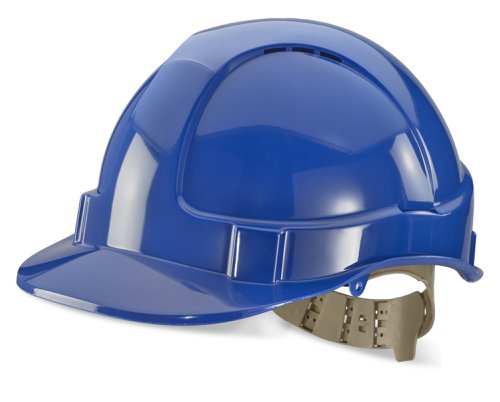 Beeswift Safety Helmet Vented Blue (Pack 1) - BBVSHB