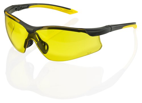 Beeswift Yale Spectacles SH2 Yellow Anti Fog Lens (Pack 1) - BBYSS2Y