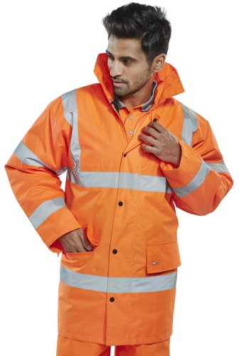 Beeswift Constuctor Traffic Jacket Orange  XX Large (Pack 1) - CTJENGORXXL