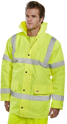 Beeswift Constuctor Traffic Jacket Saturn Yellow Large (Pack 1) - CTJENGSYL