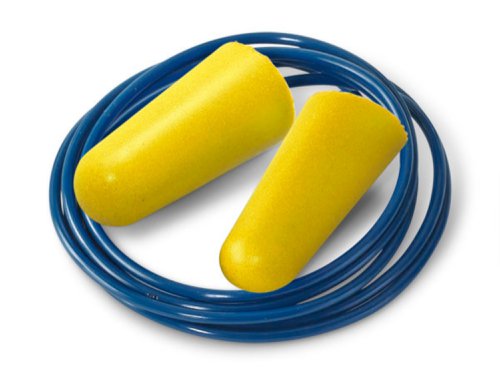 QED Corded Ear Plugs EN352-2:2002 (Pack 200) - QED301C