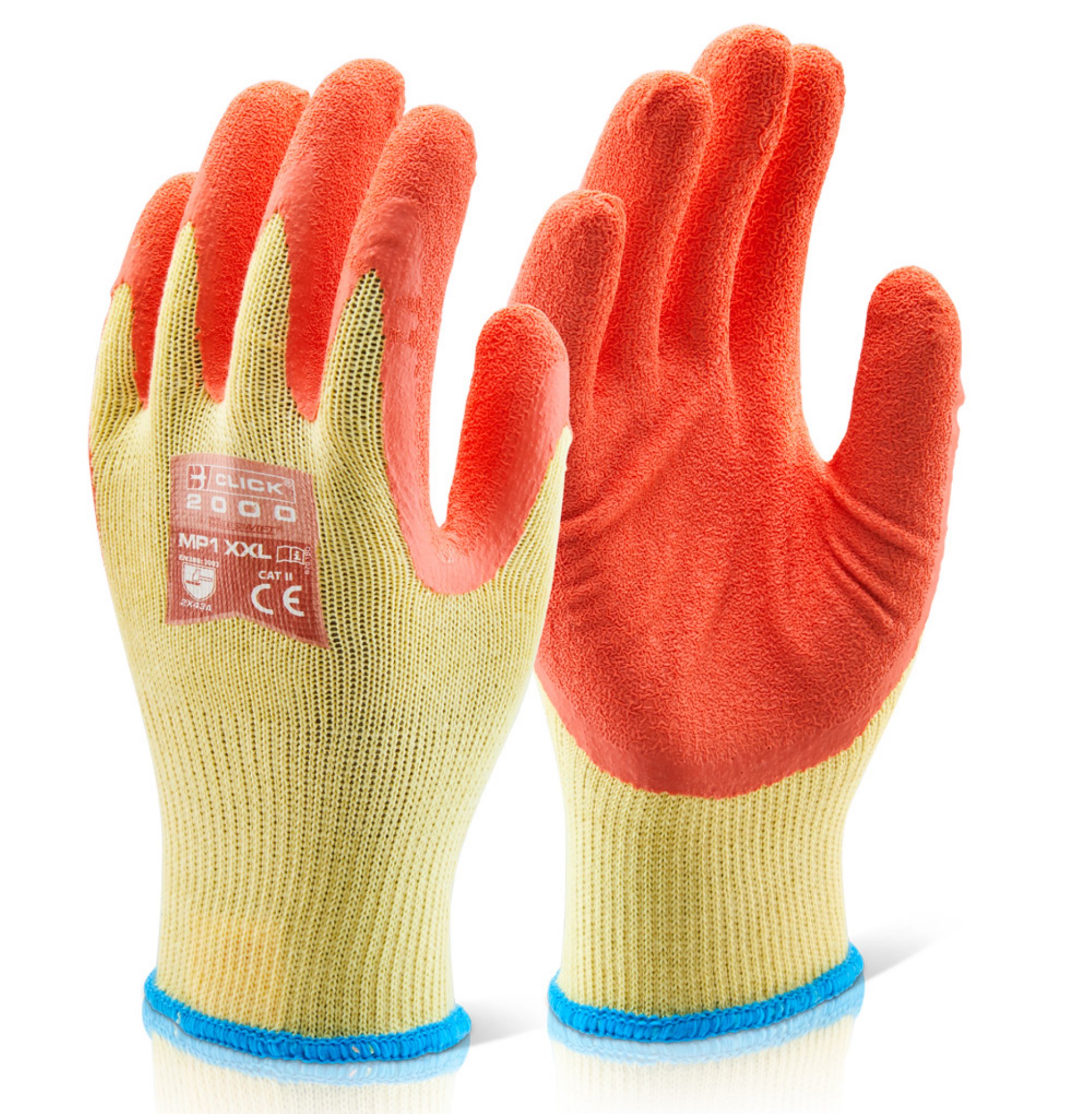 Beeswift Multi Purpose Latex Poly Glove Black L