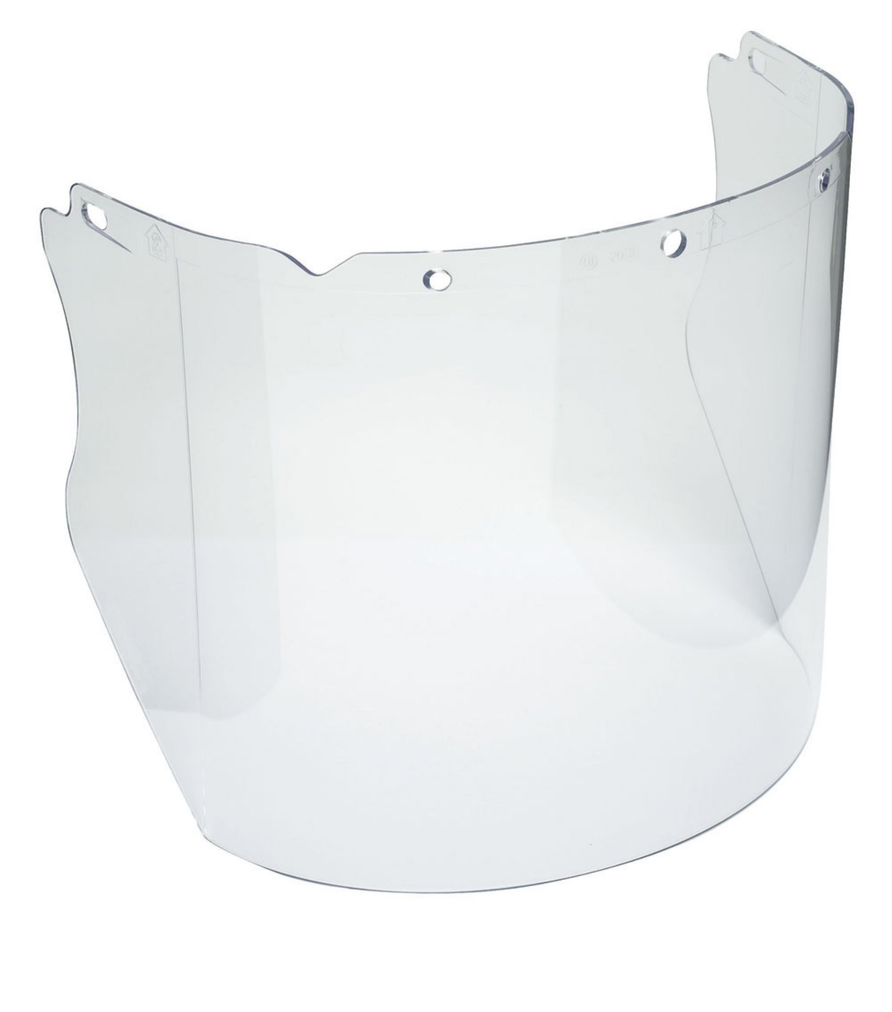 MSA V-Gard Propionate Moulded Visor Chinguard Version Clear