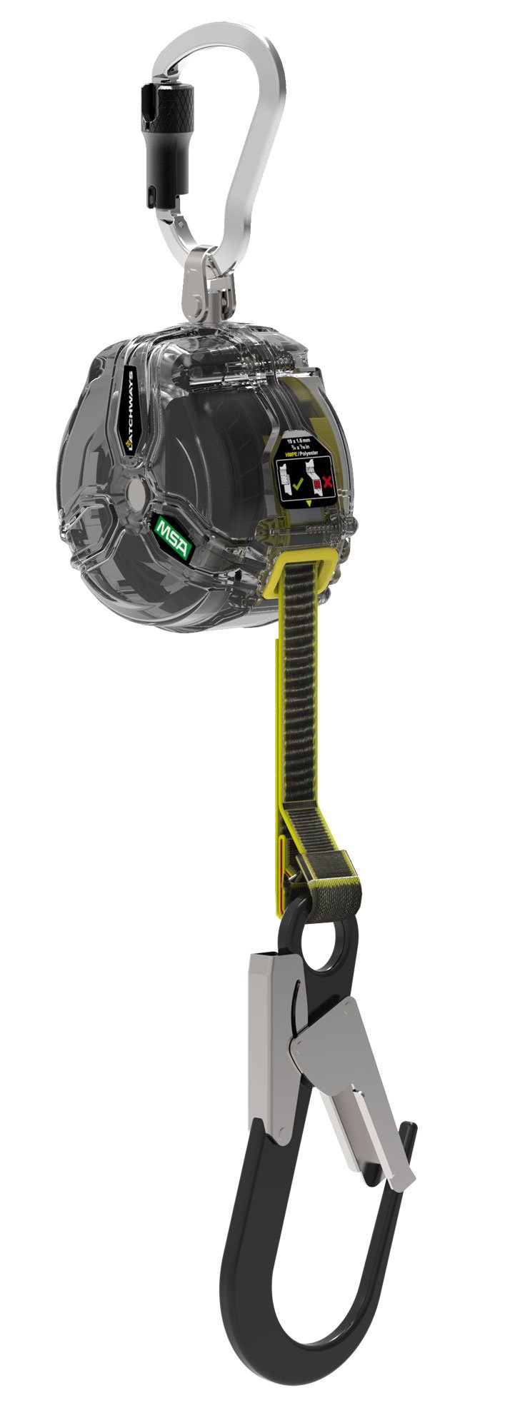 MSA V-Tec Self Retracting Lifeline Galvanised Cable 10M