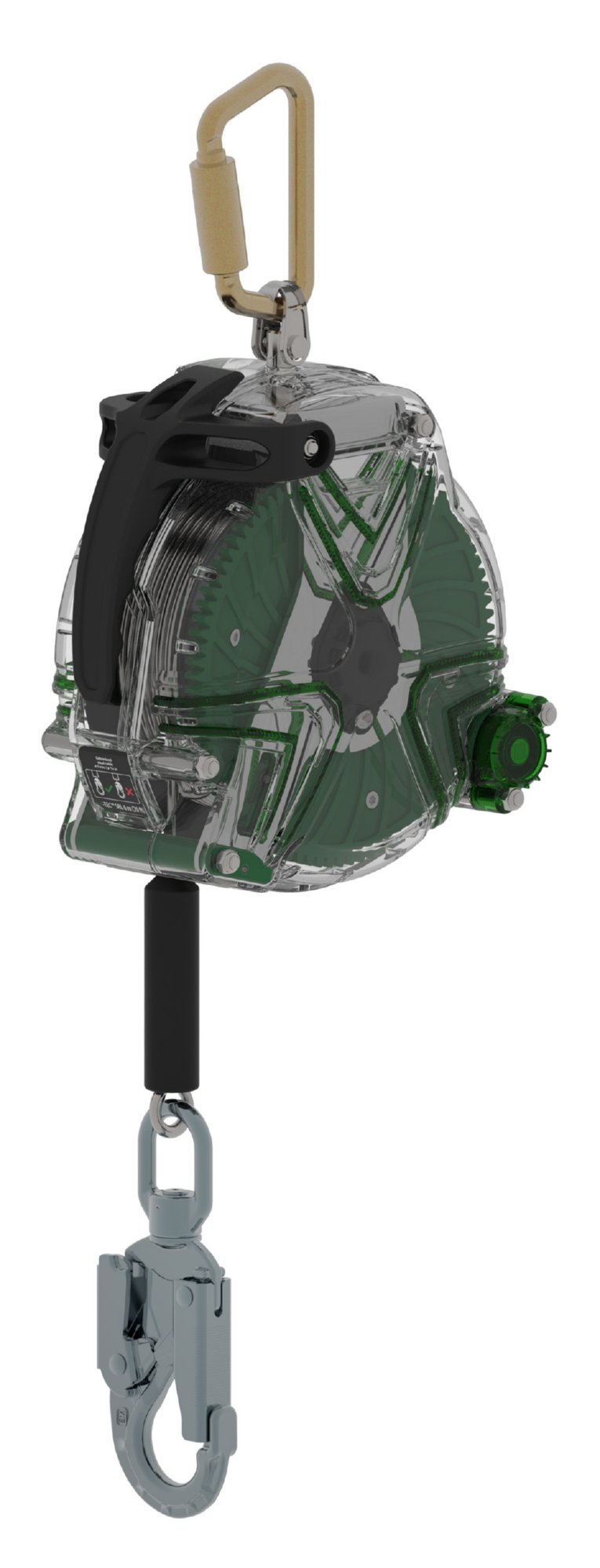 MSA Personal Rescue Device Rhz Model With Harness Black S