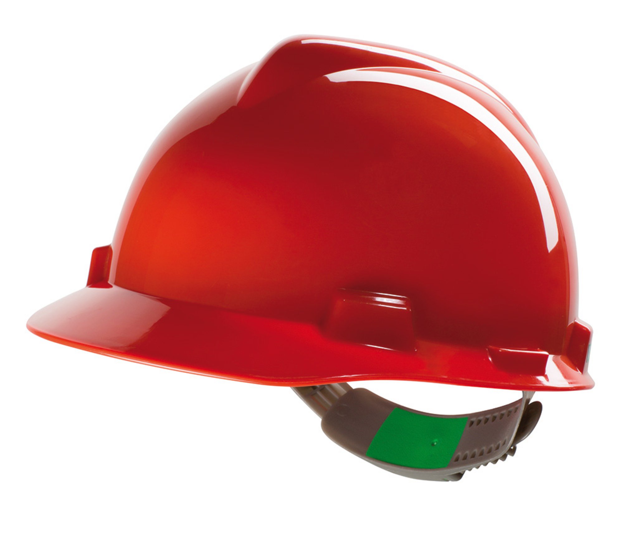 MSA V-Gard Safety Helmet Green
