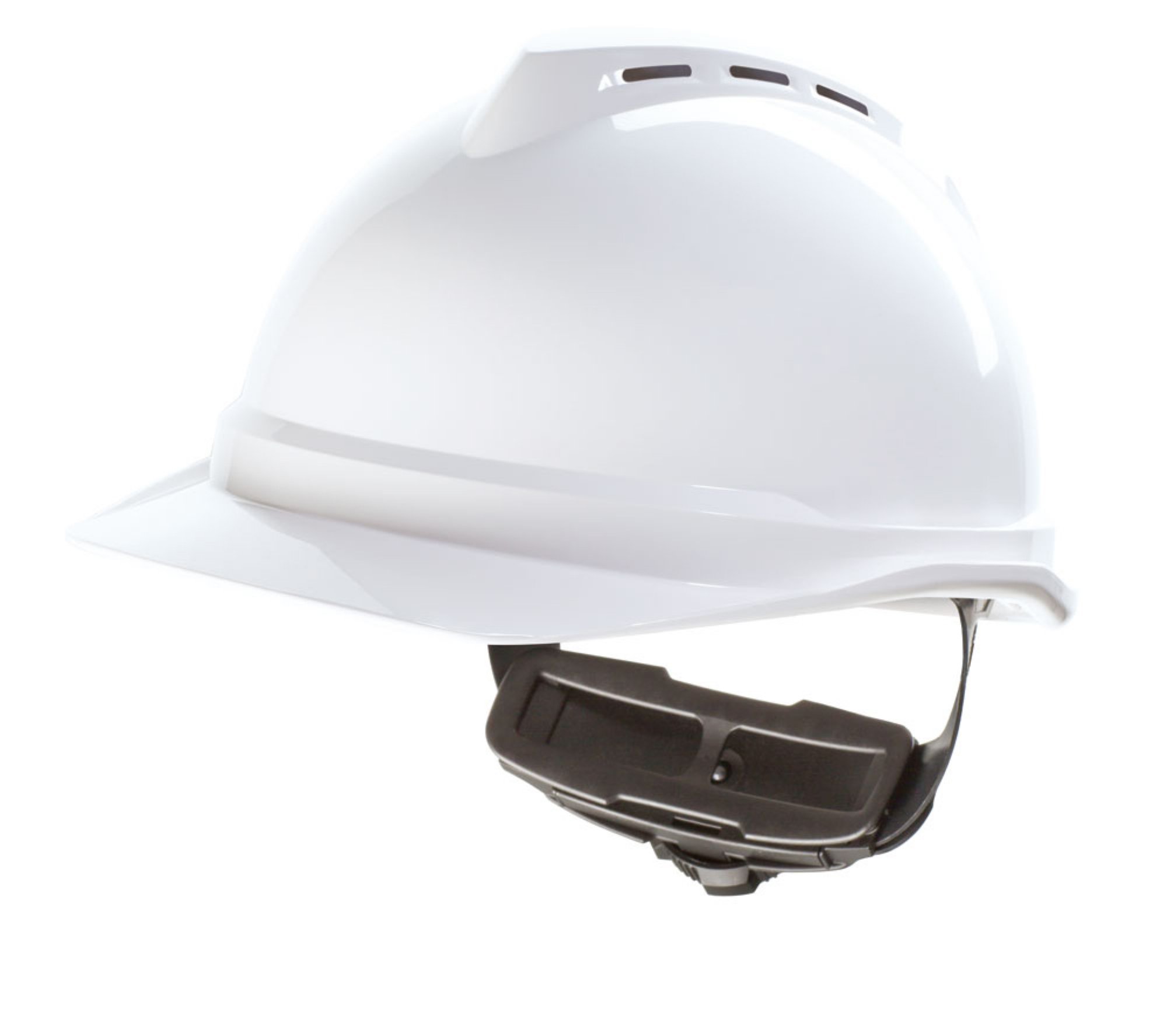 MSA V-Gard 500 Vented Safety Helmet Yellow