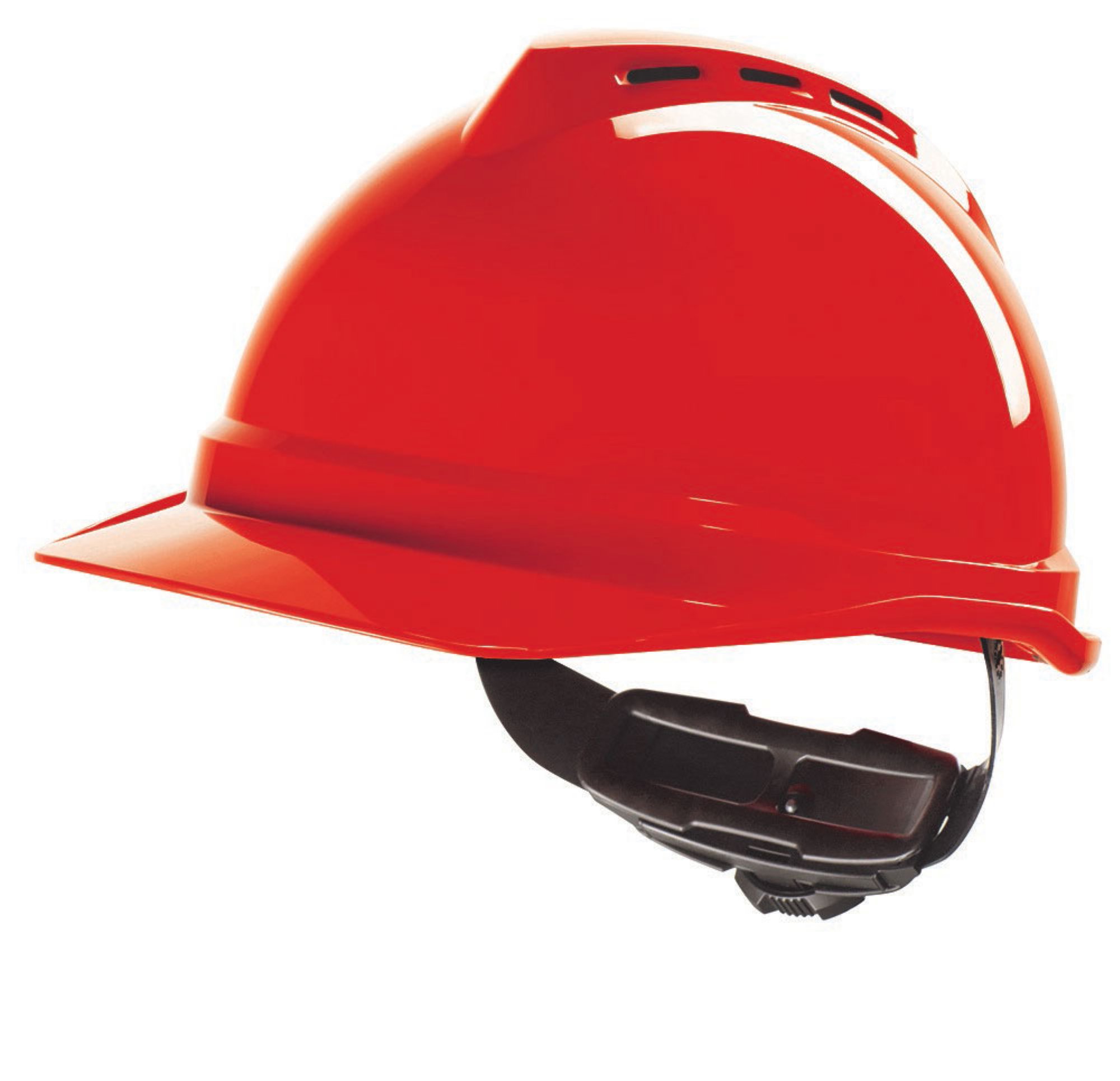 MSA V-Gard 500 Vented Safety Helmet Green