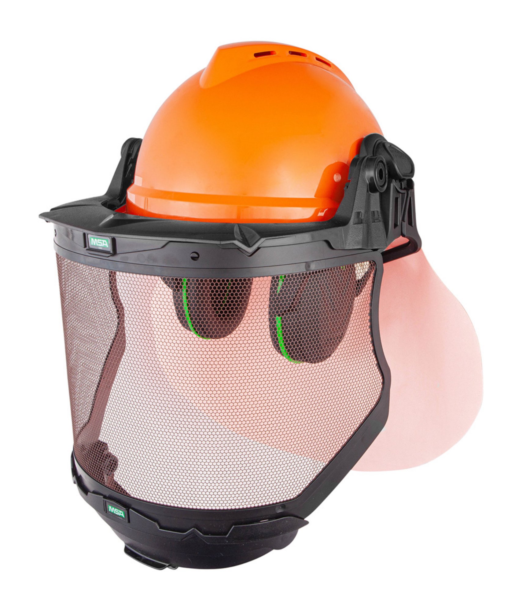 MSA V-Gard 500 Vented Safety Helmet Black