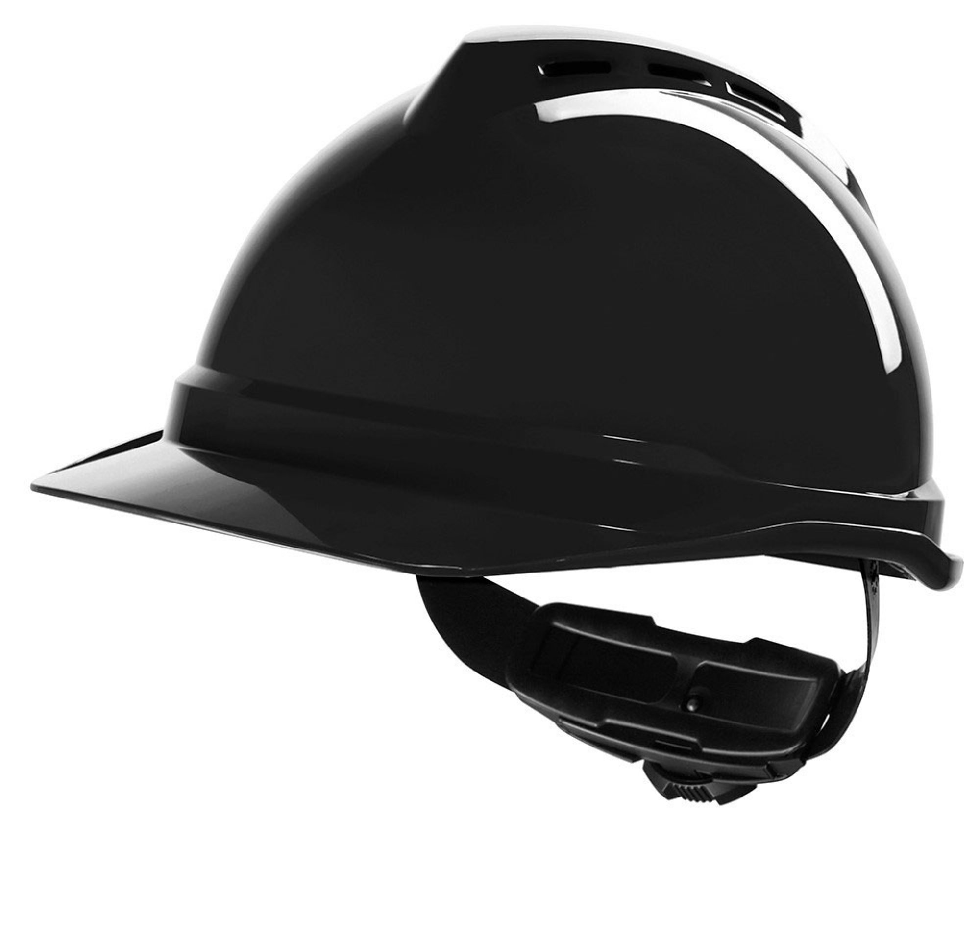 MSA V-Gard 500 Vented Safety Helmet Hi Vis Orange