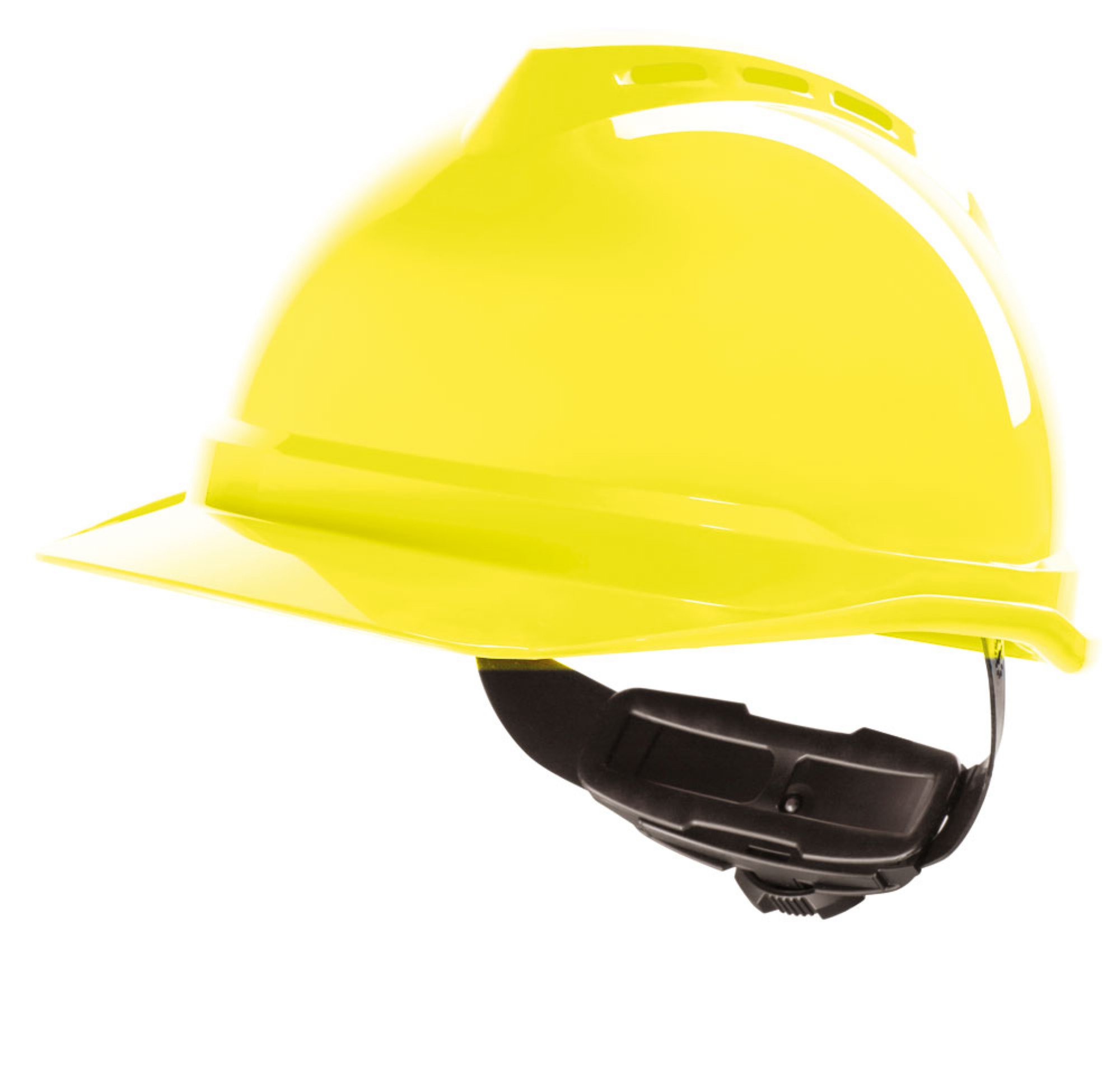 MSA V-Gard 200 Vented Safety Helmet White