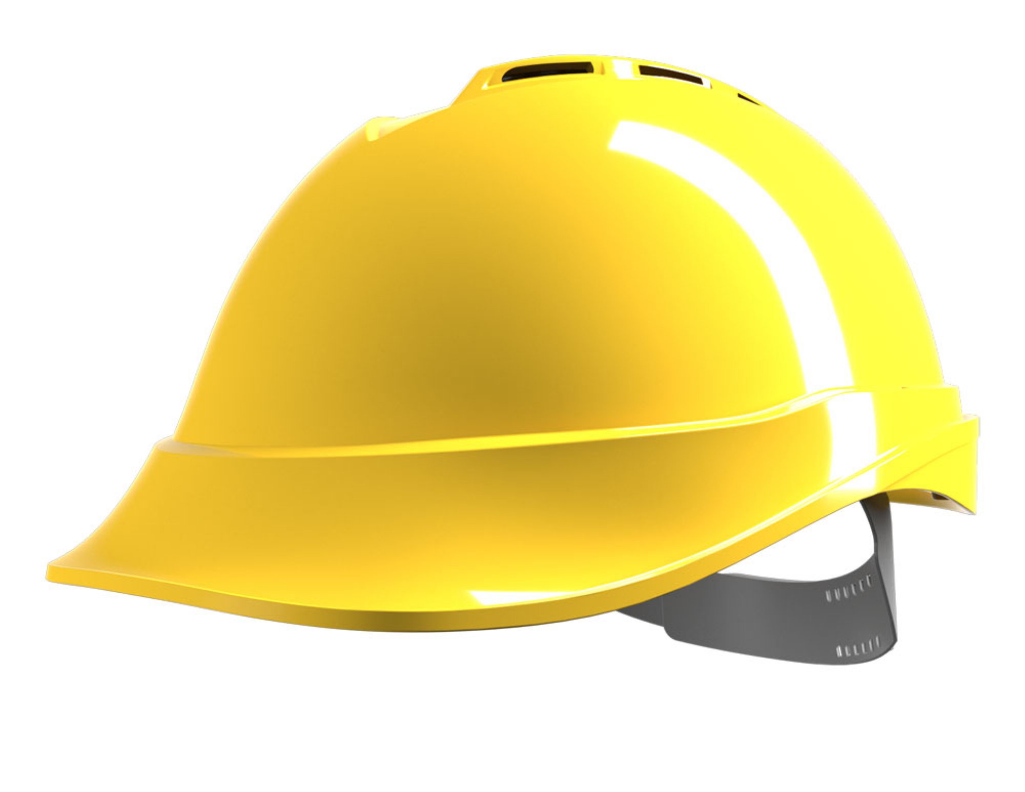 MSA V-Gard 200 Vented Safety Helmet Red