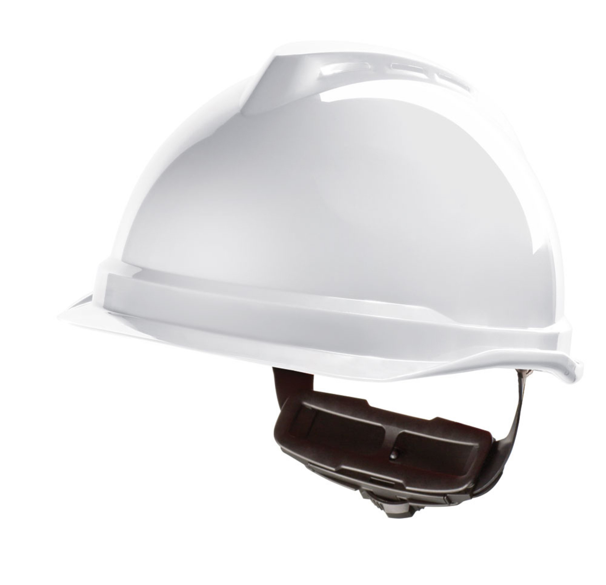 MSA V-Gard 520 Peakless Safety Helmet Yellow