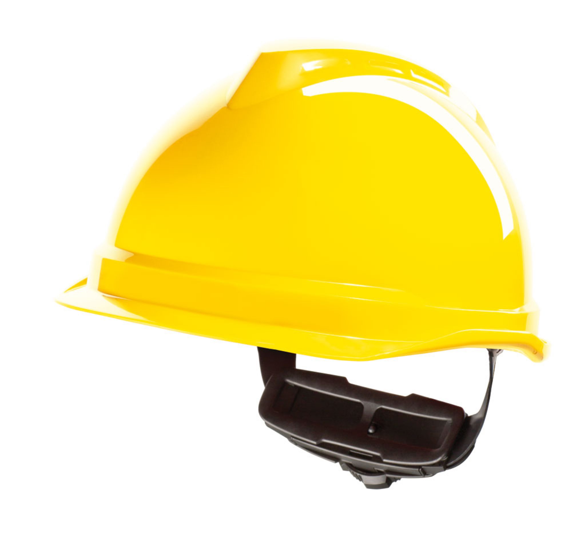 MSA V-Gard 520 Peakless Safety Helmet Red