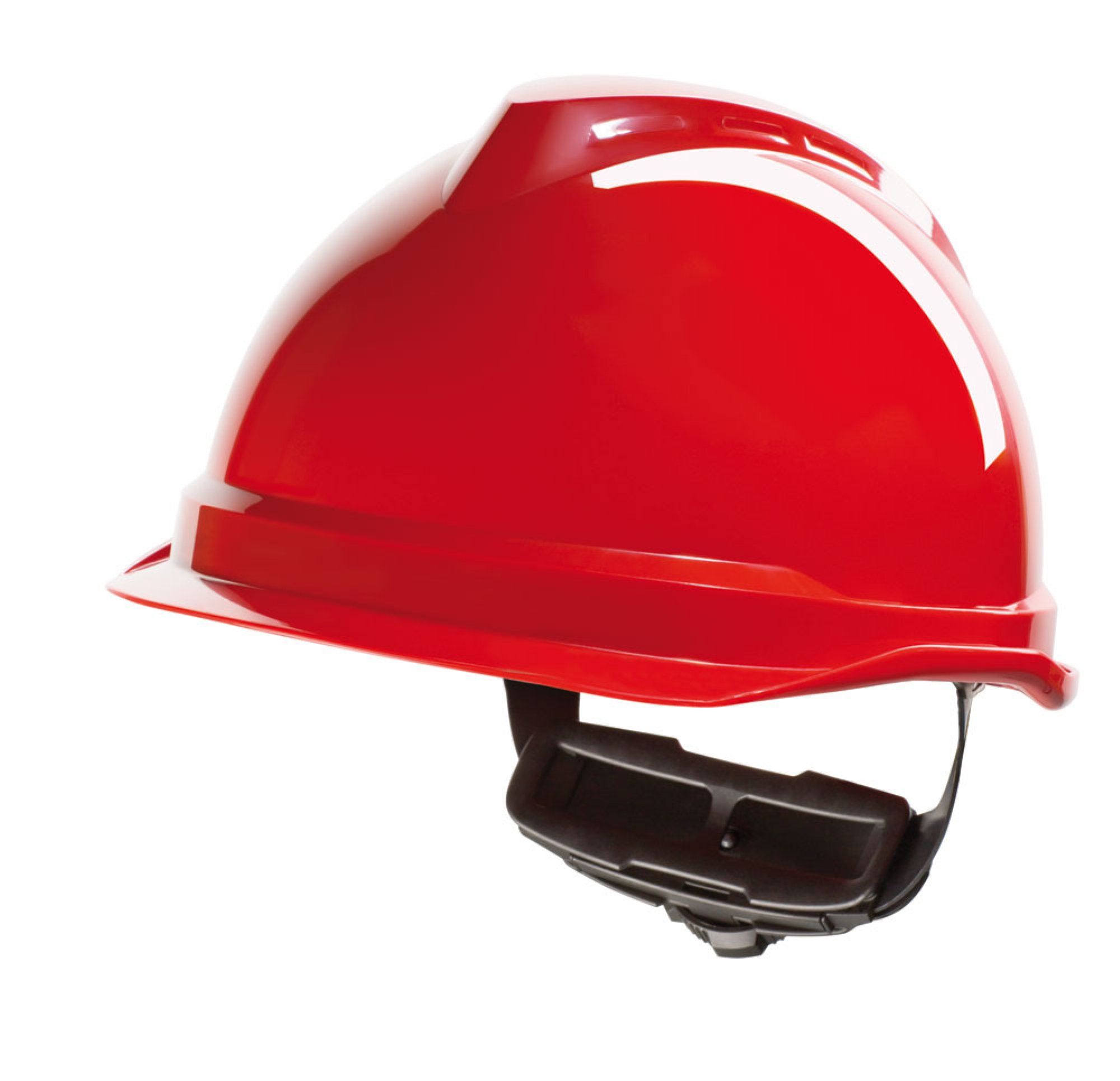 MSA V-Gard 520 Peakless Safety Helmet Green