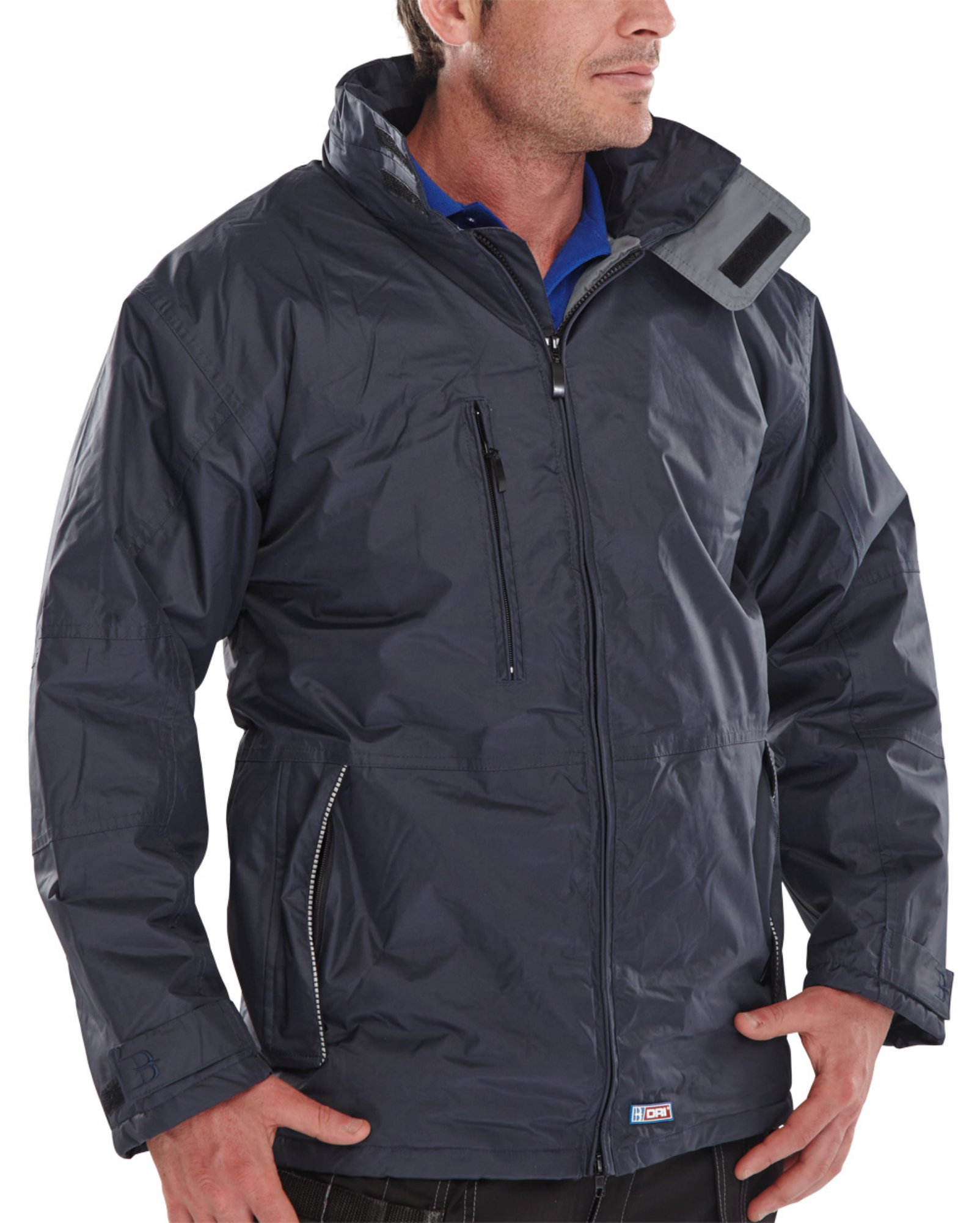 Beeswift Nylon B-Dri Jacket Navy Blue L
