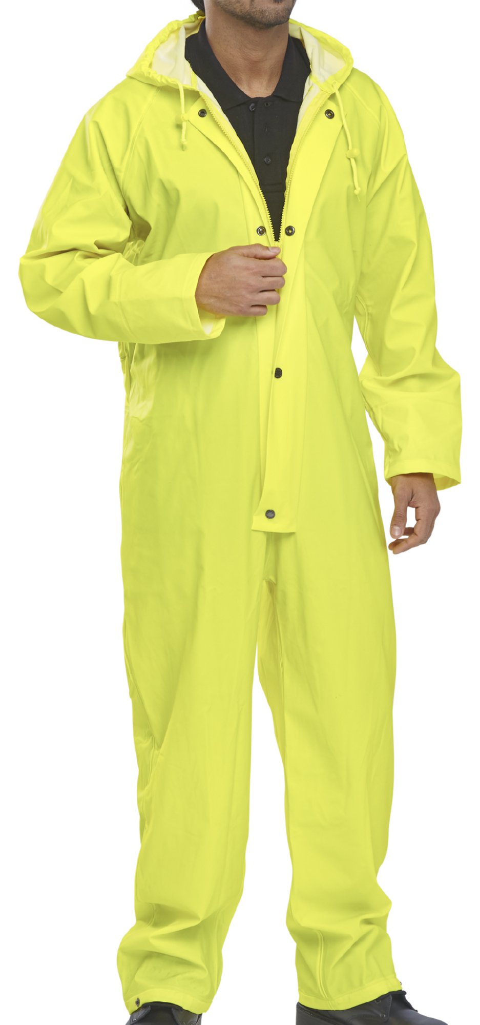 Beeswift Nylon B-Dri Coverall Saturn Yellow 3XL